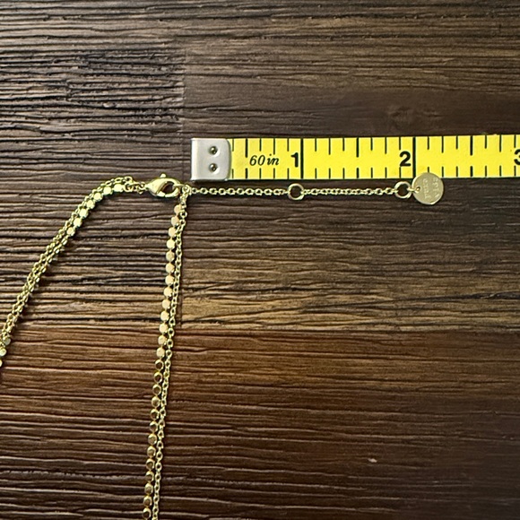 Pura Vida Gold Tone Double Chain 16” Necklace w/ 2” Extender - Picture 5 of 8